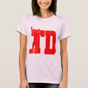 T-shirt de football TD
