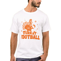 T-Shirt De Football Turc - Fun Thanksgiving