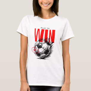 T-shirt de football "Women's Play to Win" - Inspir