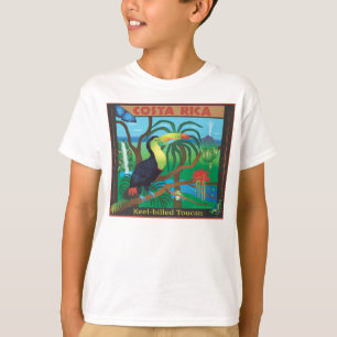 T-shirt de forêt tropicale de toucan du Costa Ric