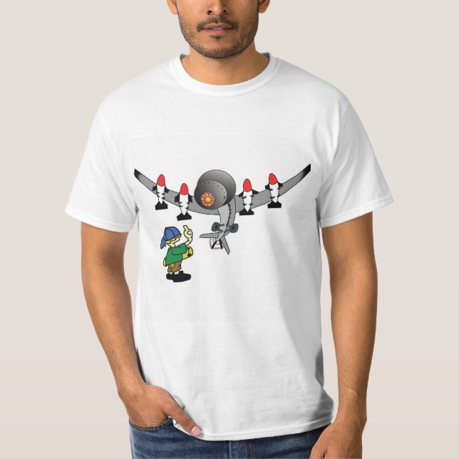 T-shirt de Fourmi-bourdon de valeur (Devant)