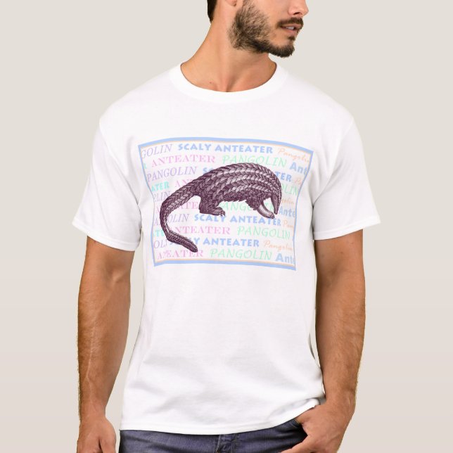T-shirt de fourmilier écallieux/Pangolin (Devant)