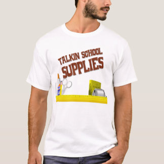 T-shirt de fournitures scolaires de Talkin