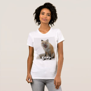 T-shirt de Fox, pièce en t rusée, habillement de