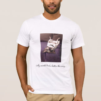 T-shirt De Frenchie dos dessus