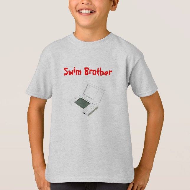 T-shirt de frère de bain (Devant)