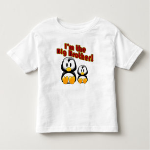 T-shirt de frère, pingouins mignons