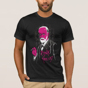 T-shirt de Freud de rose…