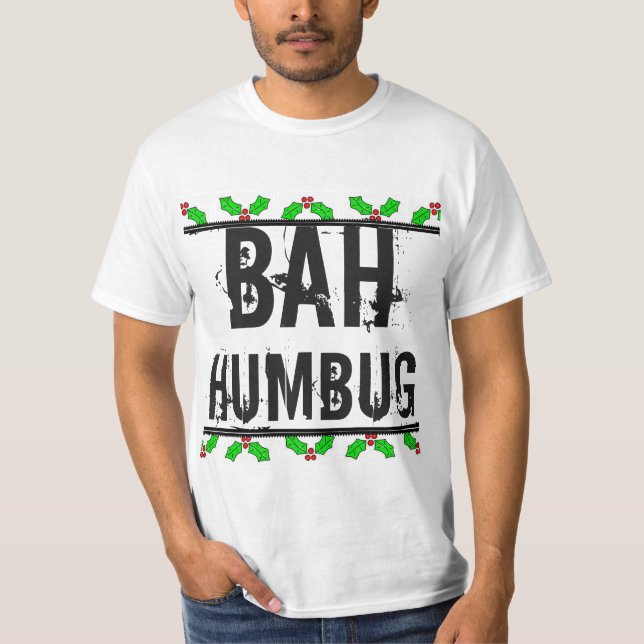T-shirt de fumisterie de Bah (Devant)