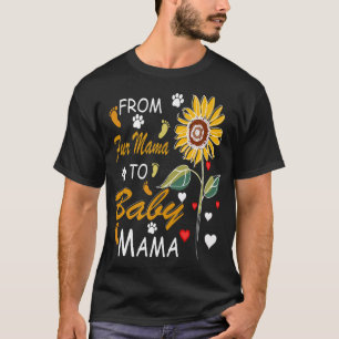 T-shirt De Fur Mama à Baby Mama Nouvelle Maman 2022 D de M