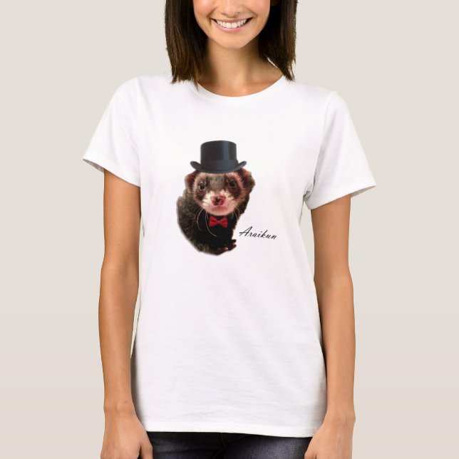 T-shirt de furet de monsieur (Devant)
