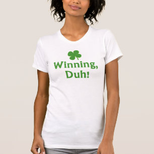 T-shirt de gain chanceux de Charlie Sheen