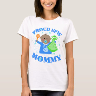 T-shirt de garçon de maman du jour de mère nouveau