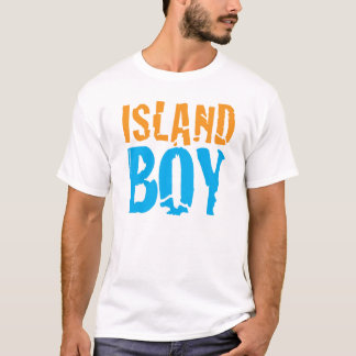T-shirt de garçon d'île