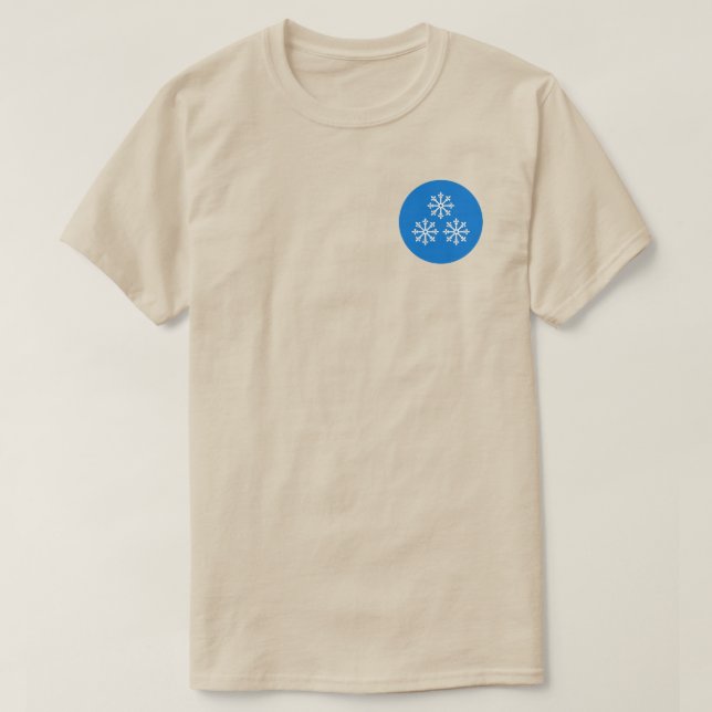 T-Shirt de garde à froid SCA (Design devant)