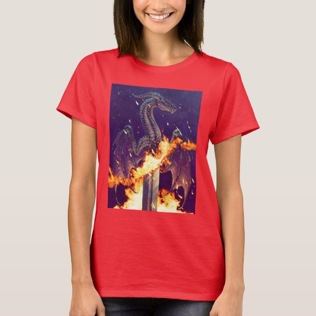 T-shirt de Garon Whited Nightlord Knightfall (Devant)