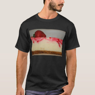 T-shirt de gâteau au fromage de fraise, chemise
