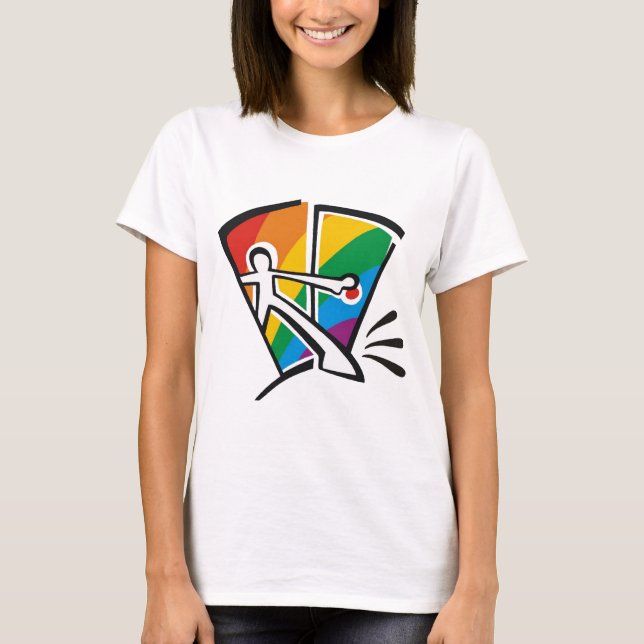 T-shirt de gay pride (Devant)