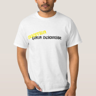 T-shirt de geek de scientifique de données de