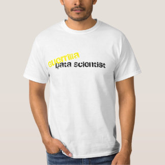 T-shirt de geek de scientifique de données de