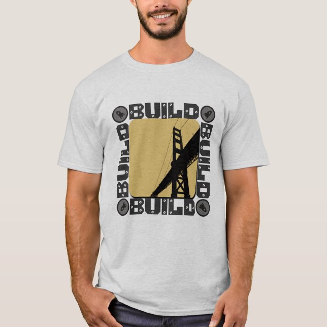 T-shirt de génie civil (Devant)