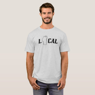 T-shirt de gens du pays du lac Tahoe