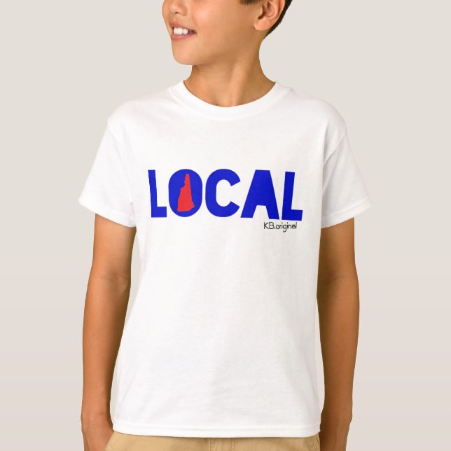T-shirt de gens du pays du New Hampshire (Devant)