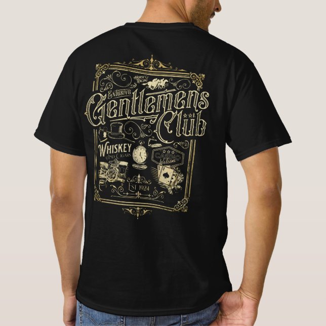 T-shirt de Gentlemen's Club (Dos)