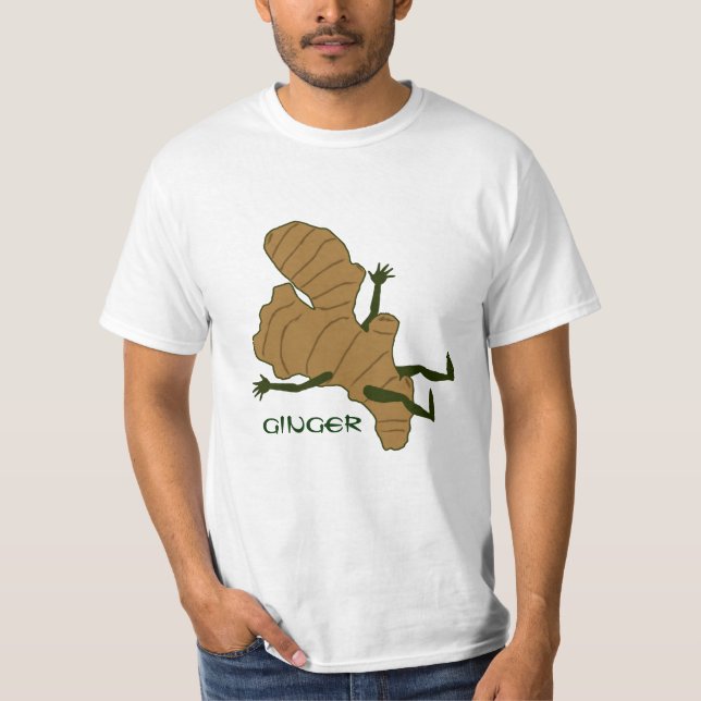 T-shirt de gingembre (Devant)
