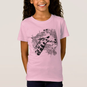 T-shirt de girafe