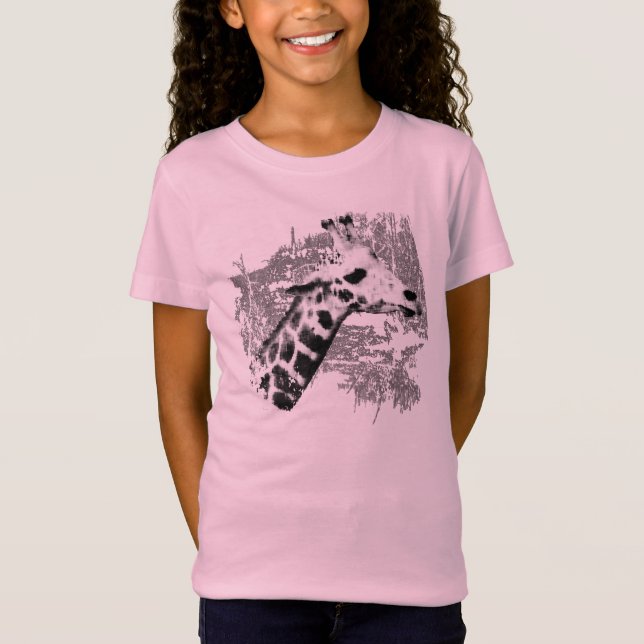 T-shirt de girafe (Devant)