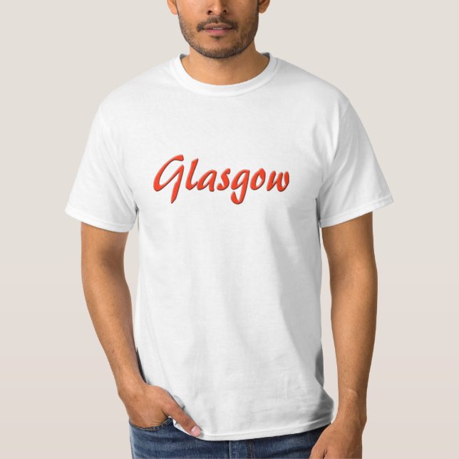 T-shirt de Glasgow (Devant)