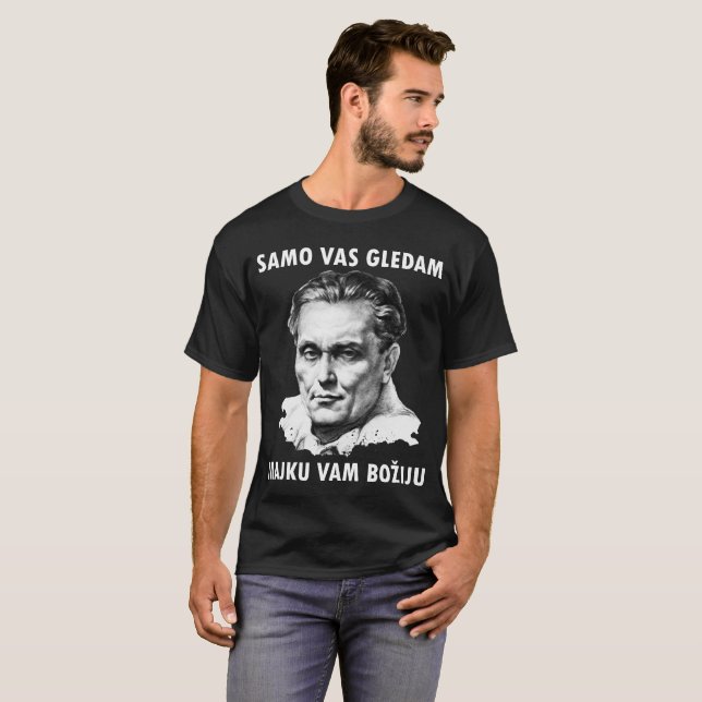 T-shirt de gledam de vas de Josip Broz Tito - de (Devant entier)
