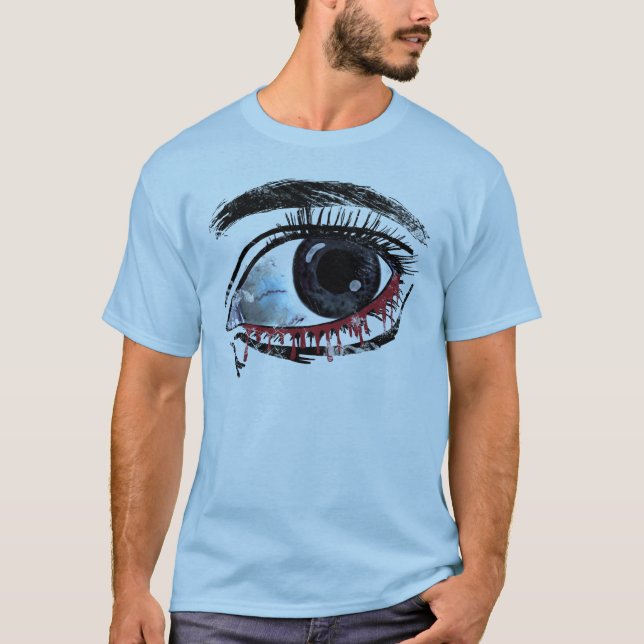 T-shirt de "globe oculaire" (Devant)