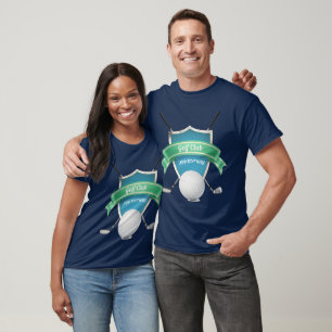 T-shirt de golf personnalisé