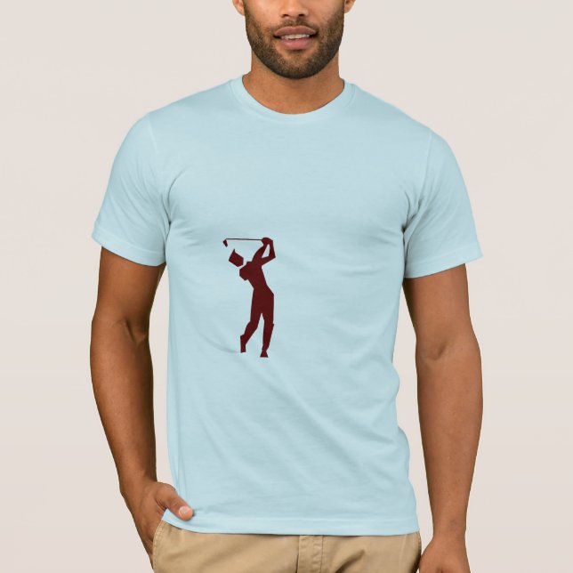 T-shirt de golf pour les hommes (Devant)