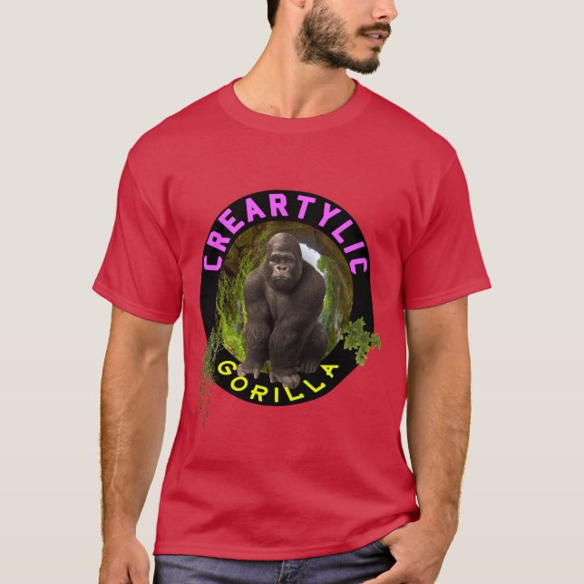 T-shirt de gorille (Devant)