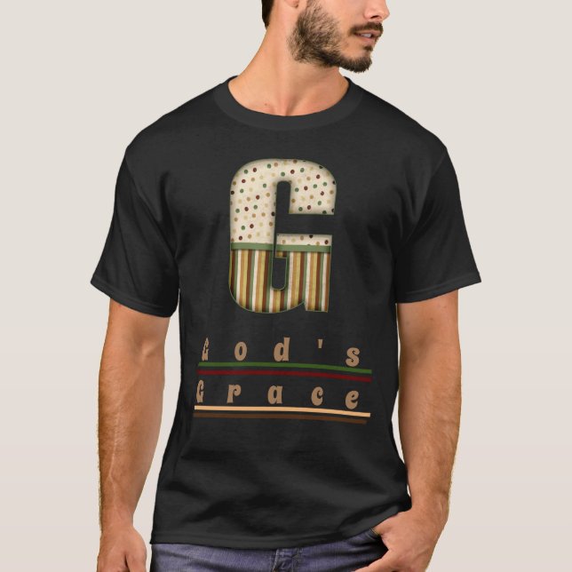T-shirt de grâce de Dieu (Devant)
