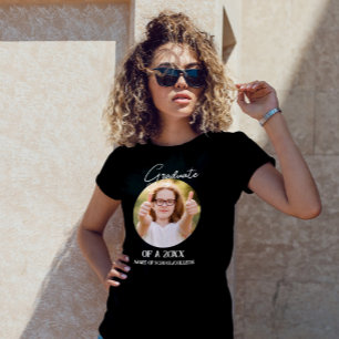 T-shirt de graduation personnalisé 2014 blanc & no