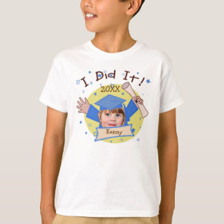 T-shirt de graduation pour garçon sur mesure