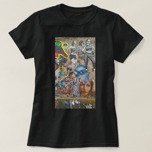 T-shirt de graffiti de Berlin (Design devant)