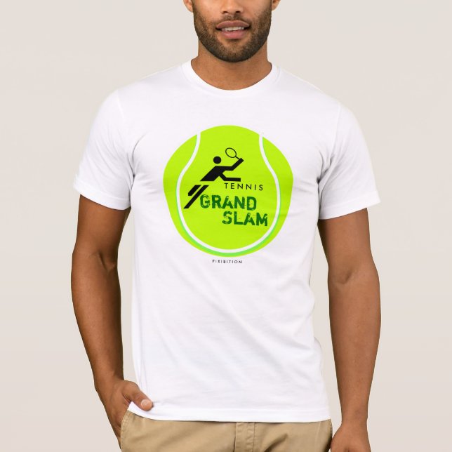 T-shirt de Grand Chelem de tennis (Devant)