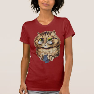 T-shirt de grand-maman de tricot