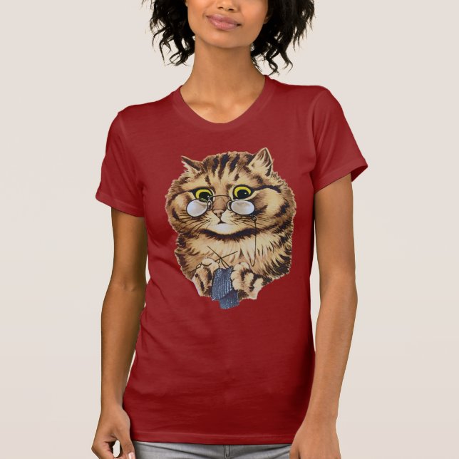 T-shirt de grand-maman de tricot (Devant)