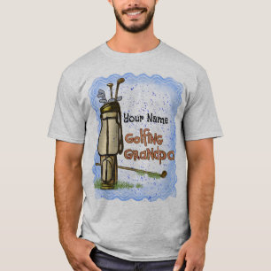 T-shirt de grand-père de golf