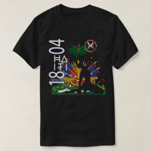 T-shirt de graphique de l'indépendance du Haïti