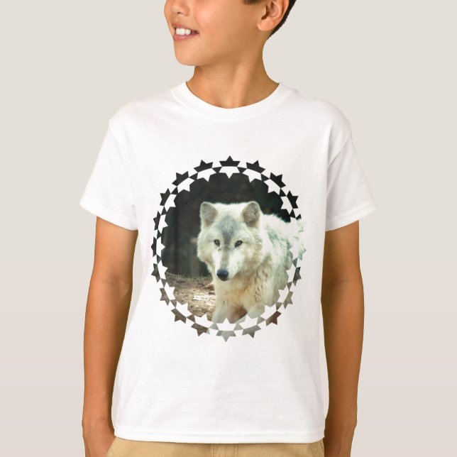 T-shirt de Gray Wolf Kid (Devant)