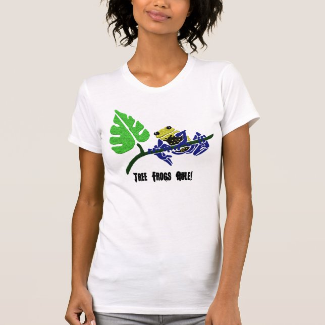 T-shirt de grenouille d'arbre (Devant)