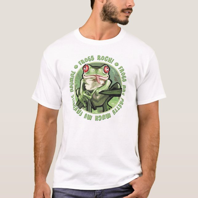 T-shirt de grenouille d'arbre (Devant)