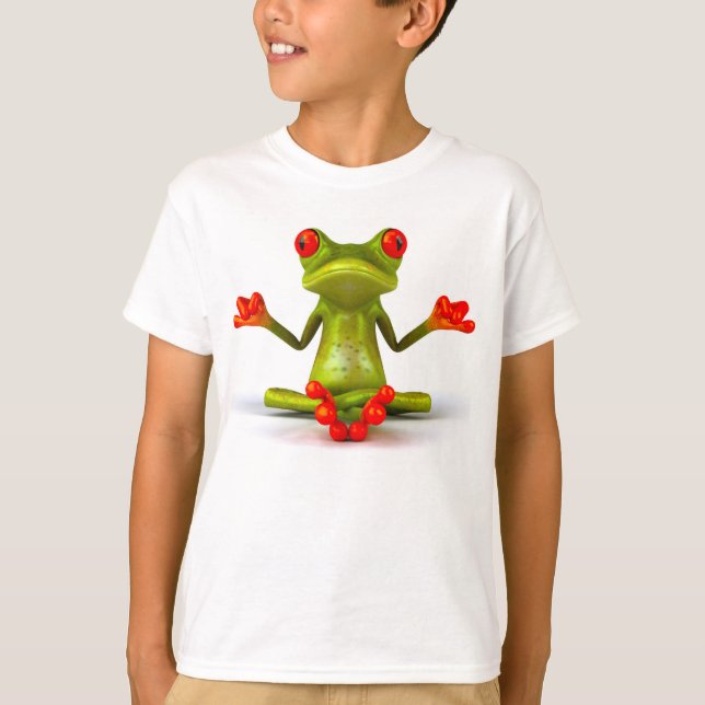 T-shirt de grenouilles vertes (Devant)